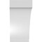 Ekena Millwork 5-in. W x 6-in. D x 10-in. H Imperial Architectural Grade PVC Knee Brace BRCP05X06X10IMP - alternate 2